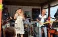 Lauren Glick and her band put on a great show at Coconuts Beach Bar & Grill. photo by Rita